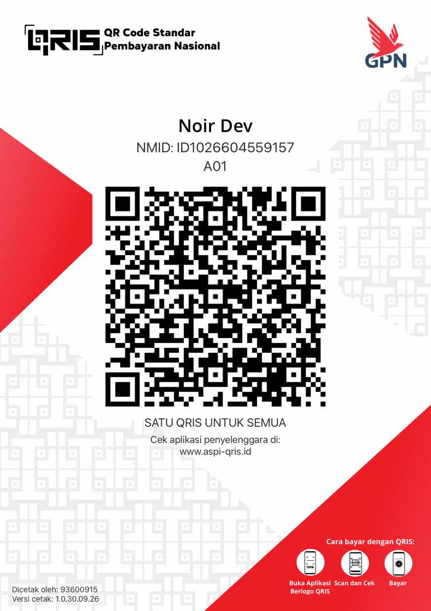QRIS Donasi Noir Dev